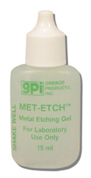 Met-Etch - Metal Etching Gel - 15cc Bottle