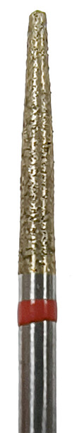 GP Sintered Diamond - Friction Grip - Fine - Long Tapered Cylinder - 016 Diameter