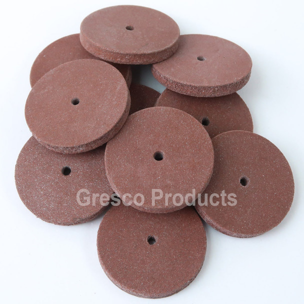 Rubber Polishing Wheels Dental Lab - Red - Coarse - 100 Count