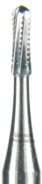 BQ Carbide Bur HP 1558 - HP Shank - 012 Diameter - 5 Count