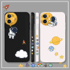 Astronaut Spaceship  iPhone Case