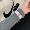 Simple White Apple Watch Strap