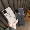 Clear Star Sign Constellations iPhone Case