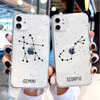Clear Star Sign Constellations iPhone Case