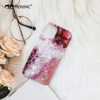 Texture Marble Glossy iPhone Case
