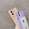 Clear Slide Camera Lens Protection iPhone Case