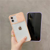 Clear Slide Camera Lens Protection iPhone Case