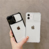 Clear Slide Camera Lens Protection iPhone Case
