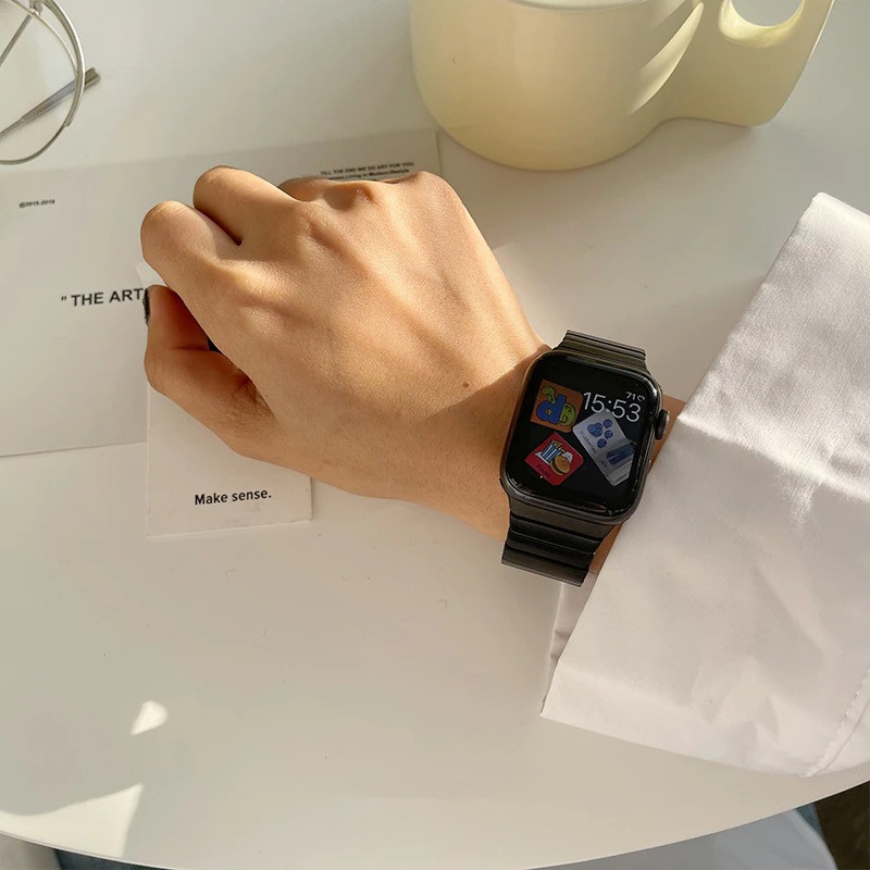 Stainless Steel Apple Watch Strap