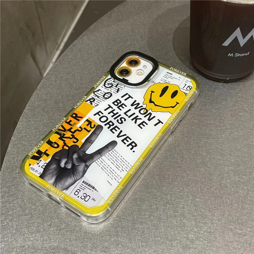 Smiley Label iPhone Case Smiley Label iPhone Case