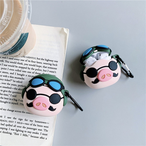 Pilot Pig  Airpod Case Pilot Pig  Airpod Case