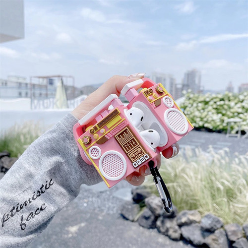 Pink Radio Airpod Case Pink Radio Airpod Case