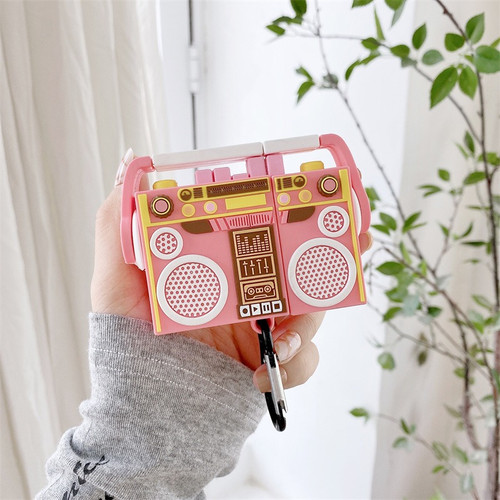 Pink Radio Airpod Case Pink Radio Airpod Case