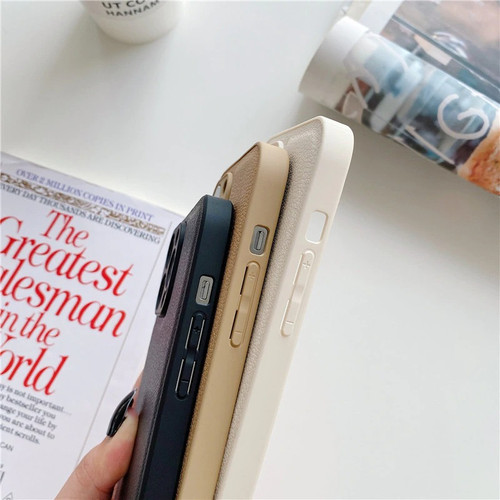 Leather Monogram Initial iPhone Case Leather Monogram Initial iPhone Case