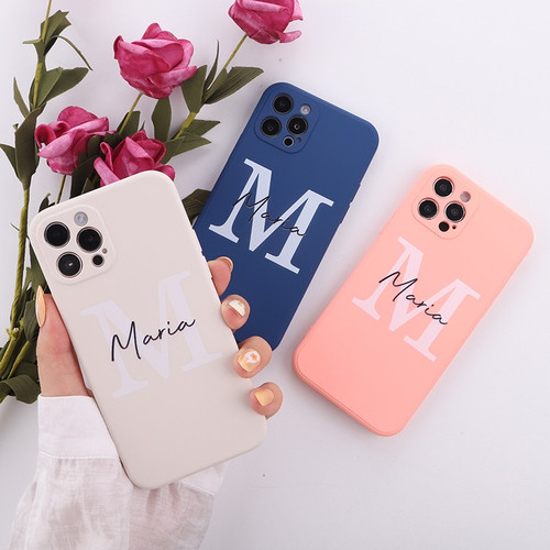Initials Name iPhone Case Initials Name iPhone Case
