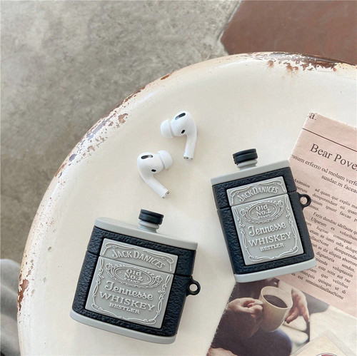 Whisky Bottle Airpod Case