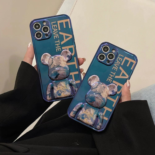 Earth Bearbrick iPhone Case Earth Bearbrick iPhone Case