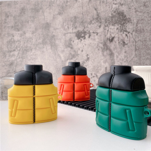 Winter North Face Coat Airpod Case Winter North Face Coat Airpod Case