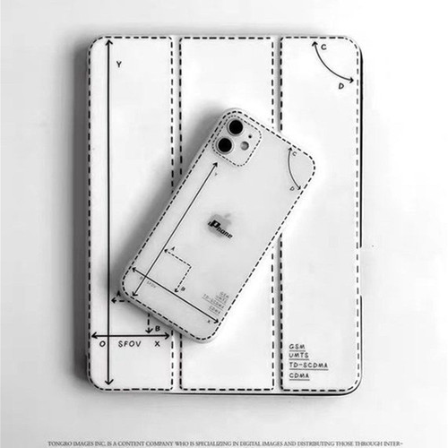 Simple Outline iPhone Case
