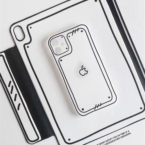 Simple Outline iPhone Case