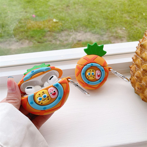 Pineapple SpongeBob Airpod Case Pineapple SpongeBob Airpod Case