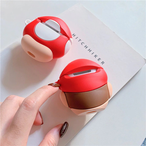 Mario & Toad Airpods Case