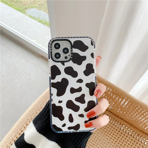 Cow and Flowers Transparent iPhone Case Cow and Flowers Transparent iPhone Case