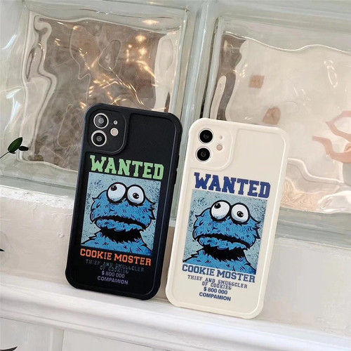 Cookie Monster Wanted iPhone case