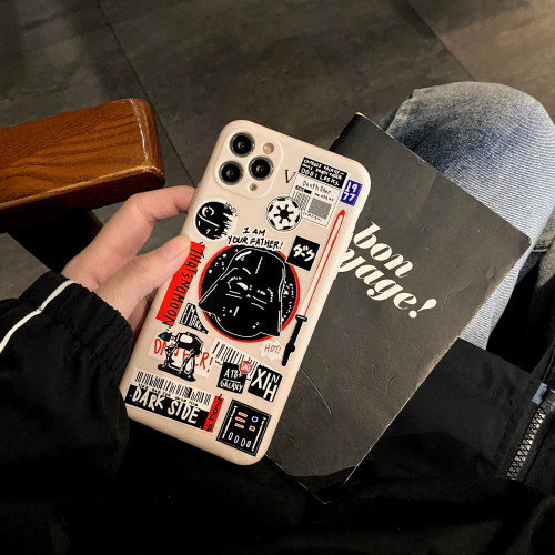 Cartoon Mapping Star Wars iPhone Case Cartoon Mapping Star Wars iPhone Case