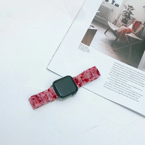 Red tiedye Apple Watch Strap Red tiedye Apple Watch Strap