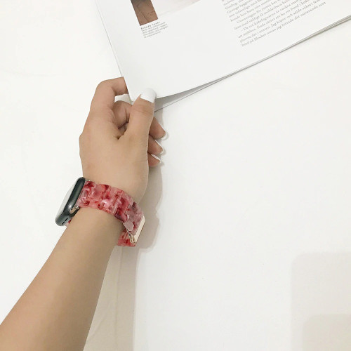 Red tiedye Apple Watch Strap Red tiedye Apple Watch Strap