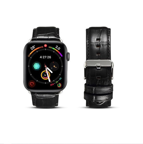 Leather Crocodile Apple Watch Strap