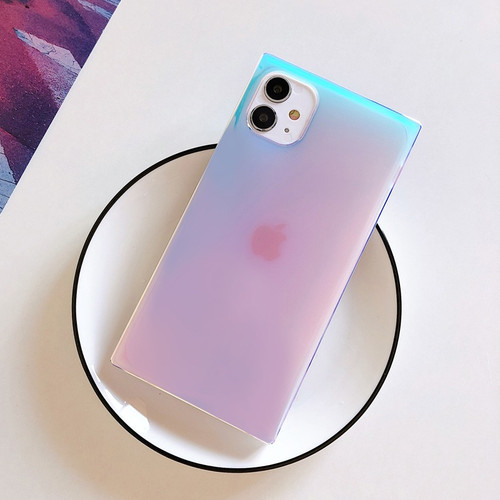 Purple Laser Square iPhone Case Purple Laser Square iPhone Case