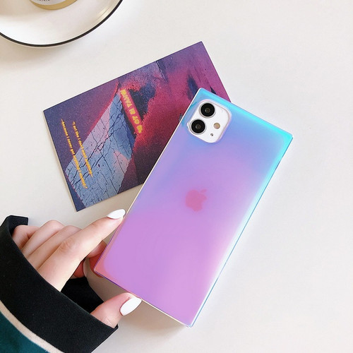 Purple Laser Square iPhone Case Purple Laser Square iPhone Case