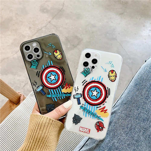 Avengers Drawing iPhone Case