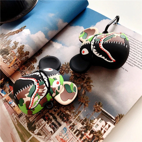 Bearbrick X BAPE camo Airpod Case Bearbrick X BAPE camo Airpod Case