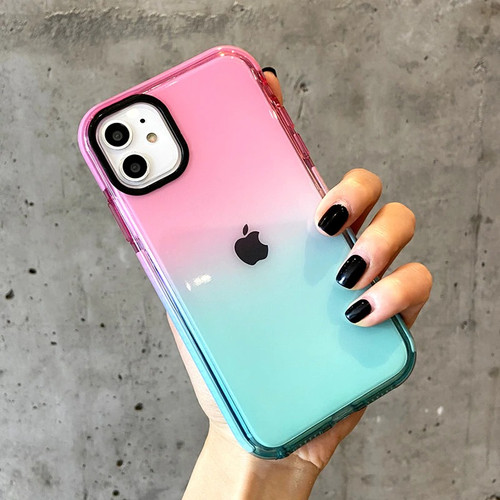 Rainbow Gradient Clear iPhone Case Rainbow Gradient Clear iPhone Case