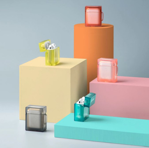 Fluorescence Clear Transparent Airpod Case