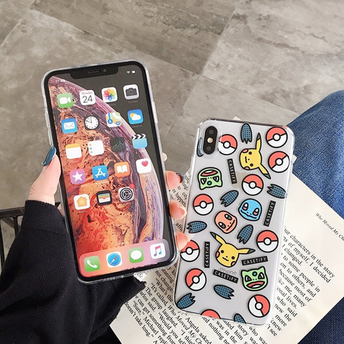 Clear Pokémon iPhone Case Clear Pokémon iPhone Case