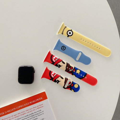 Mario/Minion Apple Watch Strap Mario/Minion Apple Watch Strap