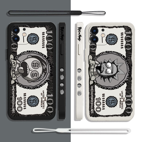 Rick And Morty Money Dollar iPhone Case