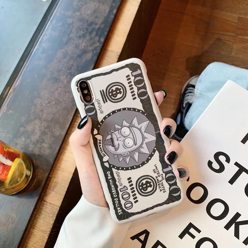 Rick And Morty Money Dollar iPhone Case
