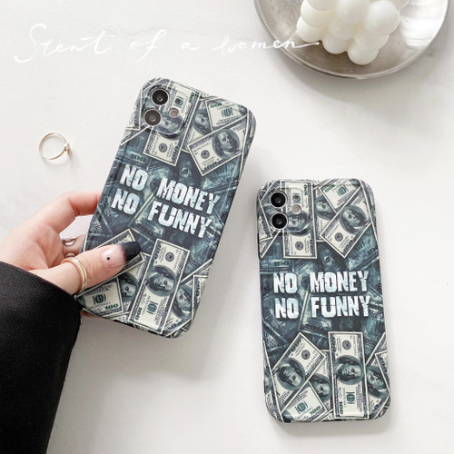 No Money No Funny iPhone Case