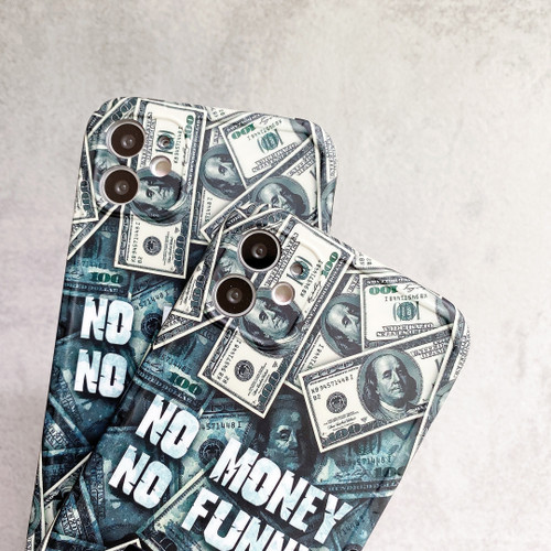 No Money No Funny iPhone Case