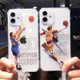 Clear Basketball Star iPhone Case