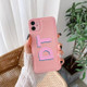 Leather Initials iPhone Case