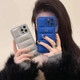 Initial Puffer Jacket iPhone Case