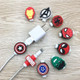 10Pcs Marvel USB Protector