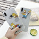 Clear Cartoon Simpson iPhone Case