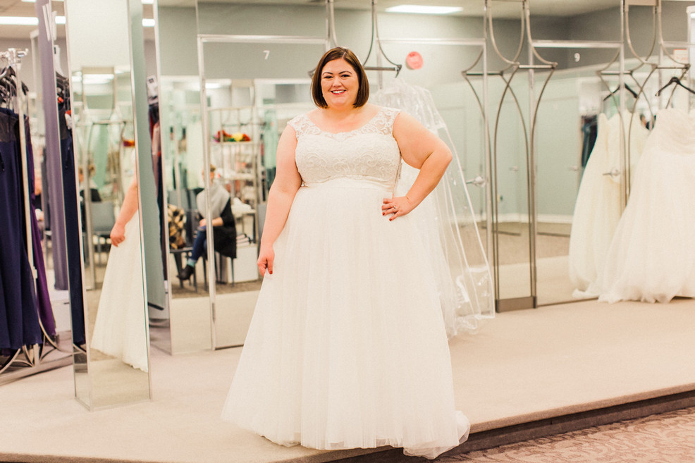 Davids Bridal Plus Size Wedding Dresses